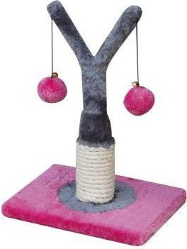 Pemë gërvishtëse për mace Yarro Mini Tree, 18x18x32cm, rozë gri