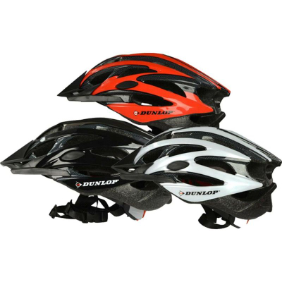 Kaskë biçiklete Dunlop MTB, e rregullueshme 55-58 cm, me vrima ajrimi, e kuqe