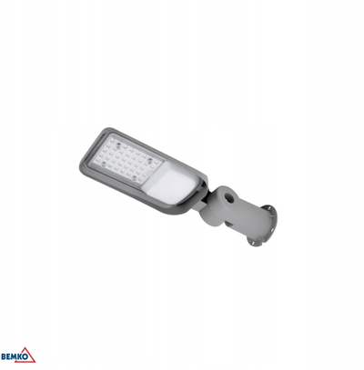 Dritë rrugore LED Bemko Jazmin, 30W, 4000K 4050lm, gri e çelët