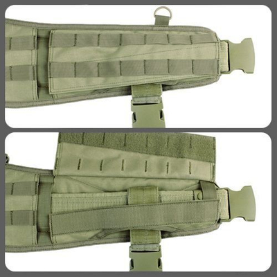 Brez taktik Condor Gen II Battle Belt, L, me MOLLE, jeshile ulliri
