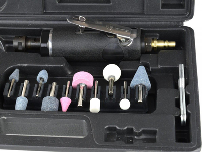 Brusilice pneumatike GEKO pen, 3 dhe 6mm, 18000 rpm
