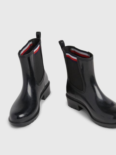 Çizme për femra Tommy Hilfiger, të zeza