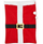 Qese dhuratash Mica Christmas Gift Bag, 70x50cm, poliester, e kuqe