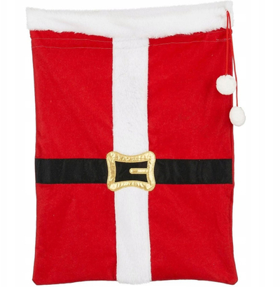 Qese dhuratash Mica Christmas Gift Bag, 70x50cm, poliester, e kuqe