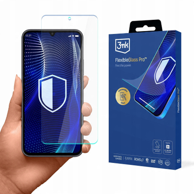 Xham mbrojtës 3MK FlexibleGlass Pro për Samsung Galaxy A34 5G, i butë, i tejdukshëm