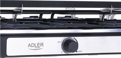 Grill elektrik Adler AD 6616 Raclette 4 në 1, 1400W, për 8 persona, i zi