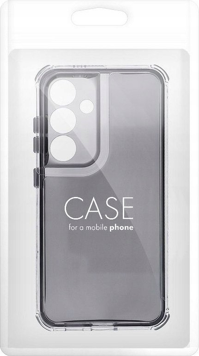 Mbulesë telefoni Matrix Clear Case për Samsung A35 5G, e tejdukshme, me kornizë të zezë