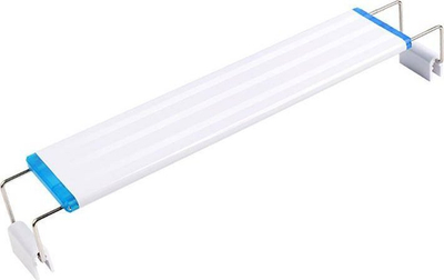 Dritë LED për akuarium 8W, shirit 29–40cm, dritë e bardhë