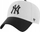 Kapelë bejzbolli 47Brand MLB New York Yankees Sure Shot, snapback, rrjetë, e bardhë e zezë