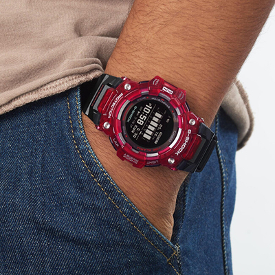 Orë dore për meshkuj Casio G-Shock Bluetooth GBD-100SM-4A1ER, e zezë