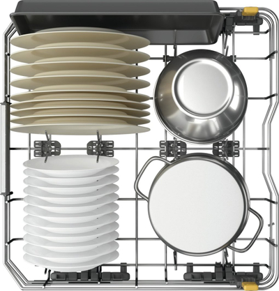 Enëlarëse Whirlpool W7F HP43X, 15 sete, inoks, klasa C