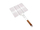 Shportë grilli Flammifera BSK11 SPC010, 560x220x320 mm, dorezë druri, gri