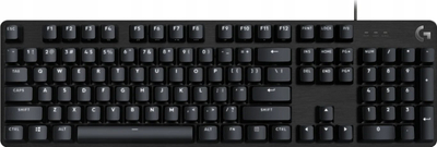 Tastierë mekanike gaming Logitech G413 SE, me kabllo, LED i bardhë, e zezë