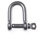Tensionues litari arched M22 3/8, për kabllo, metalik