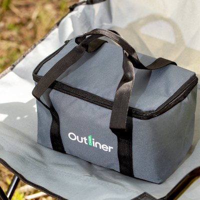 Пренослив фрижидер Outliner, компактен, лесен, сив