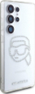 Futë telefoni Karl Lagerfeld për Samsung S25 Ultra Klhcs25Lhkhdcelt, e tejdukshme me gurë të vegjël shkëlqim, transparente