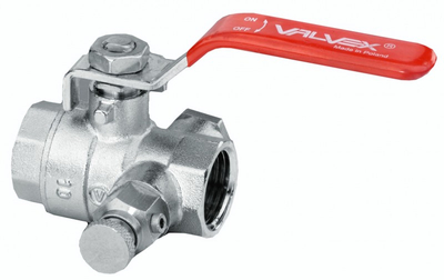 Valvul sferike ONYX DN20, 3/4", me dalje uji, metal