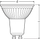 Llampë LED Osram GU10, 3W 2700K, reflektor, dritë e bardhë e ngrohtë