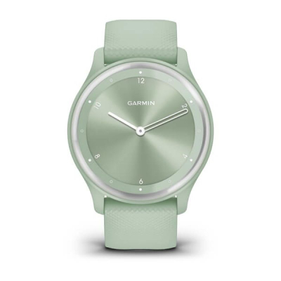 Ora sportive Garmin Vivomove Sport, hibride, GPS, jeshile