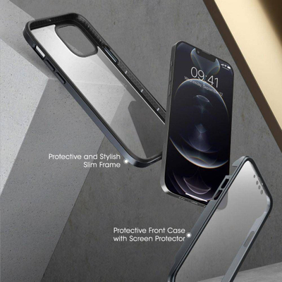 Mbrojtëse Supcase UB Edge Pro për iPhone 13 Pro, e zezë