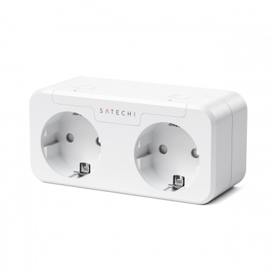 Prizë Smart Satechi Apple Homekit Dual (EU), e bardhë