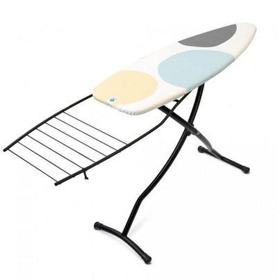 Dërrasë hekurosjeje Brabantia D, 135x45cm, zonë parkimi rezistente ndaj nxehtësisë, e zezë