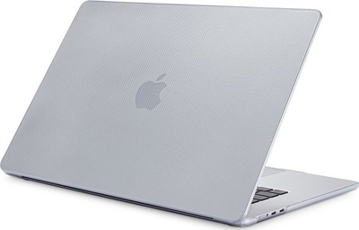 Mbrojtëse laptopi Pipetto Hardshell Dots Case, MacBook Air 15" M2 M3, PVC, transparente e mjegullt