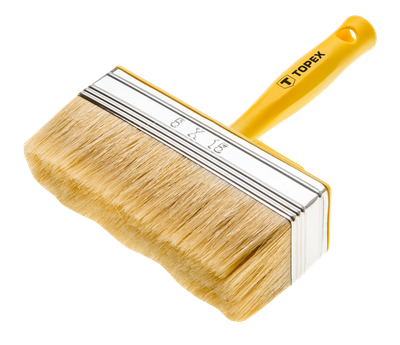 Furçë lyerjeje Topex 20B969, 150x50mm, dorezë plastike, qime natyrale
