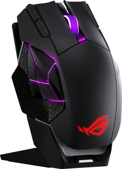 Maus gaming Asus ROG Spatha X 65K P728, 65000 DPI, pa kabllo, i zi