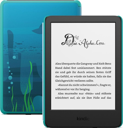 Lexues elektronik Amazon Kindle Kids Edition, 16GB, ekran 6", me kapak Ocean Explorer
