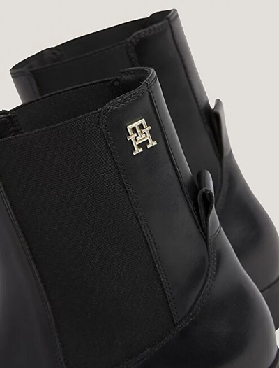 Çizme për femra Tommy Hilfiger, të zeza