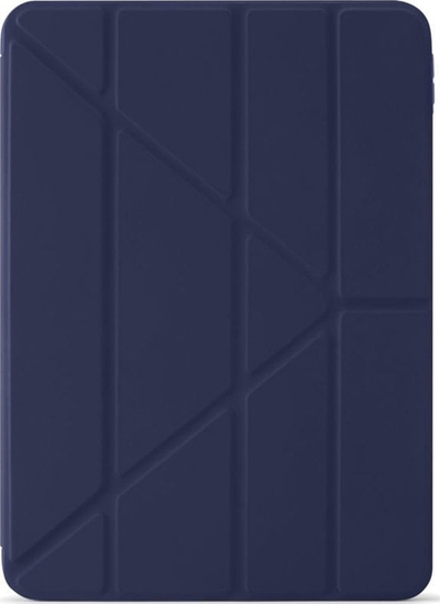 Заштитна футрола за таблет Pipetto Origami No3, за iPad 10.9" 2022, со футрола за пенкало, темно сина