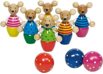 Lodër bowling Goki Mouse 212460, shumëngjyrëshe