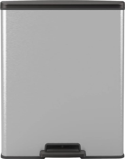 Kosh plehrash Curver Pedal Bin Deco, 65L, me pedale, argjendt
