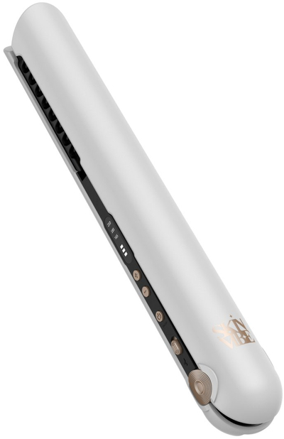 Pjastrer flokësh SkinVibe Luna MiniWireless SV-003WH, pllaka qeramike, pa kabllo, e bardhë