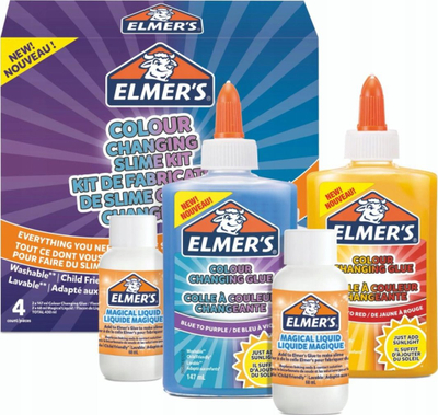 Ngjitës kreativ për art Elmer's 2109487, për slime, ngjyrë që ndryshon në diell, i larshëm