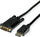 Kabllo adapter DisplayPort në VGA Value 11.99.5802, 2 metra, i zi
