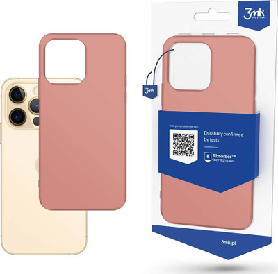 Мобилна маска 3mk Matt Case за iPhone 13 Pro Max 6.7", lychee