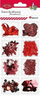 Set për kartolina Titanum Red Cardmaking, 8 materiale, ngjyrë e kuqe