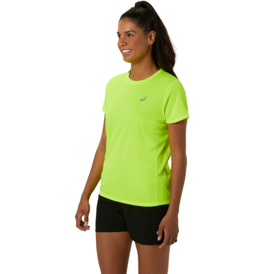 Bluzë sportive Asics Core SS, mëngë të shkurtra, e verdhë