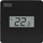 Termostat dhome TECH-STEROWNIKI R-X WG.11.0749, me kabllo, për shirita L-X dhe L-12, i zi