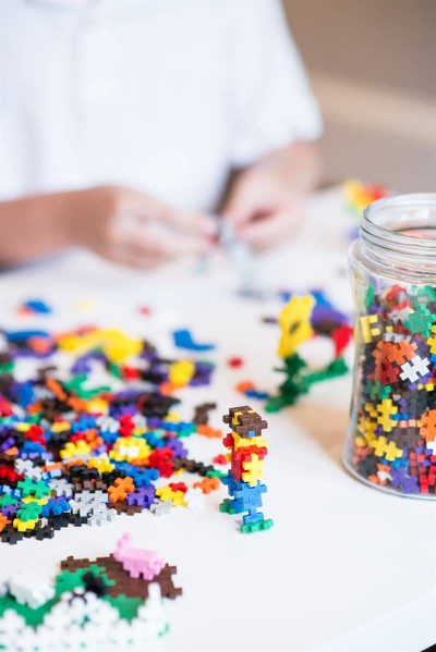 Set ndërtimi Plus Plus Blocks Basic Mix, 3600 copa, shumëngjyrëshe