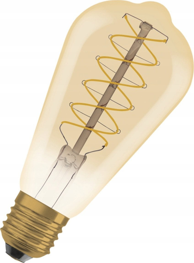Llampë OSRAM LED Vintage 1906 Edison, 7W, E27, 2200K, e artë