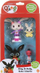 Figurina Bing, set 4 copë, personazhet Bing Molly Coco Charlie, shumëngjyrëshe