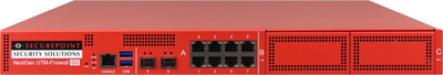Pajisje sigurie Securepoint RC1000R G5, UTM firewall, për rrjete të mëdhaja