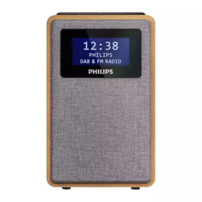 Radio me Alarm dhe Dizajn Druri DAB+/FM dhe Tingull të Pastër – Philips TAR5005/10