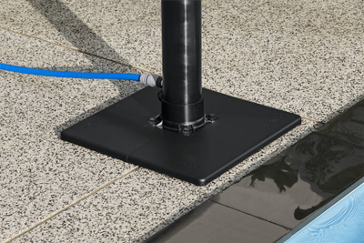 Dush diellor Bestway Garden Pool 58694, 8L, për oborr, i zi