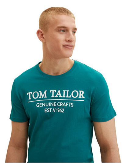 Maicë Tom Tailor Regular Fit, e kaltër