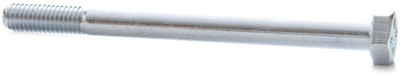Set vida gjashtëkëndore M10x160 DIN 931, fill i pjesshëm, të galvanizuara, set 4 copë