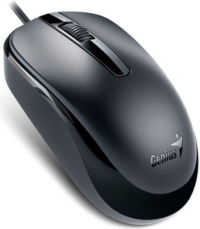 Maus Genius DX-120, me kabllo, USB, i zi